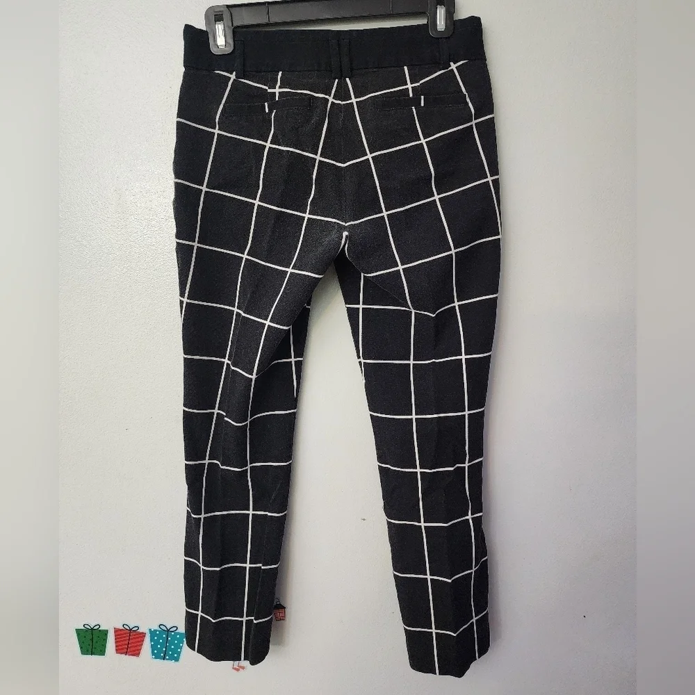 Candies Audrey Ankle Black And White Capris Size 5 - Picture 4 of 5